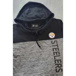 NFL Team Apparel GIII Apparel Group Steelers Black Turtleneck‎ Hoodie Womens M